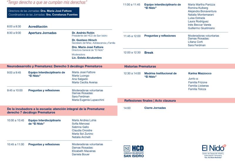 SEMANA DEL PREMATURO, MUNICIPIO DE SAN ISIDRO
