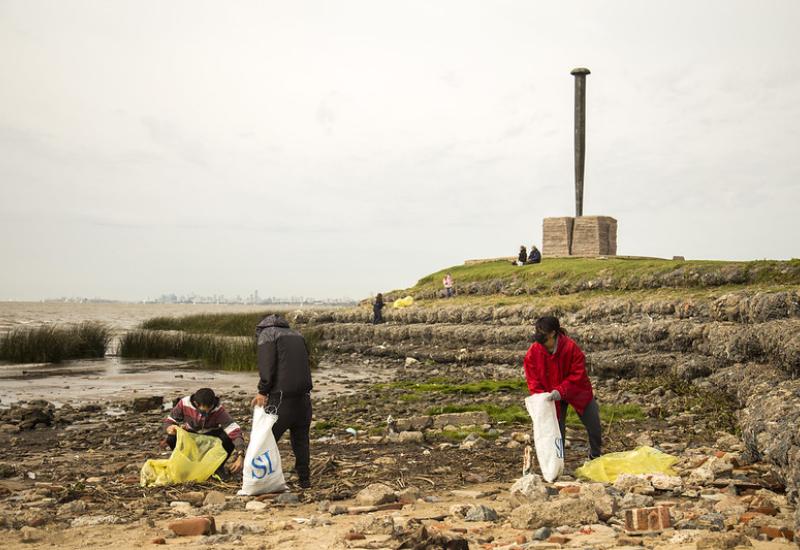 municipio de san isidro, si al rio limpio, sustentable, limpieza del rio, rio de la plata, costa, martínez