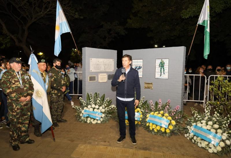 Homenaje Malvinas GP