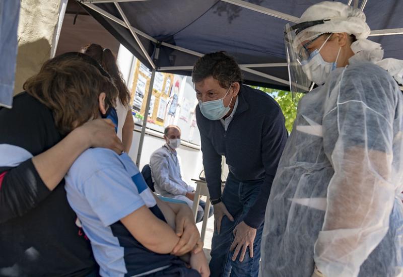 municipio de san isidro, salud, vacunación, jardines municipales, escuela municipal malvinas argentinas, vacunar, completar calendario de vacunacion