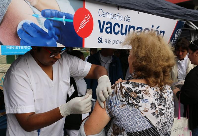 CAMPAÑA DE VACUNACIÓN ANTIGRIPAL, MUNICIPIO DE SAN ISIDRO