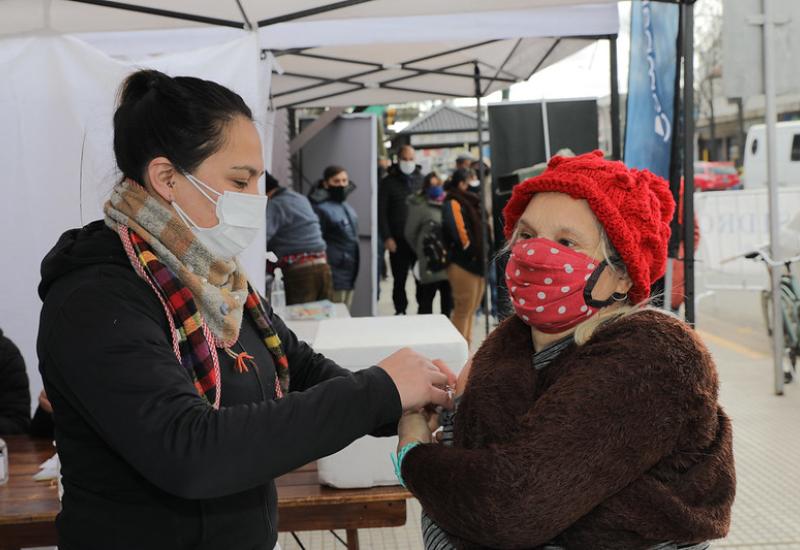 municipio de san isidro, antigripal, vacunacion, martinez, posta sanitaria, gustavo posse, gripe