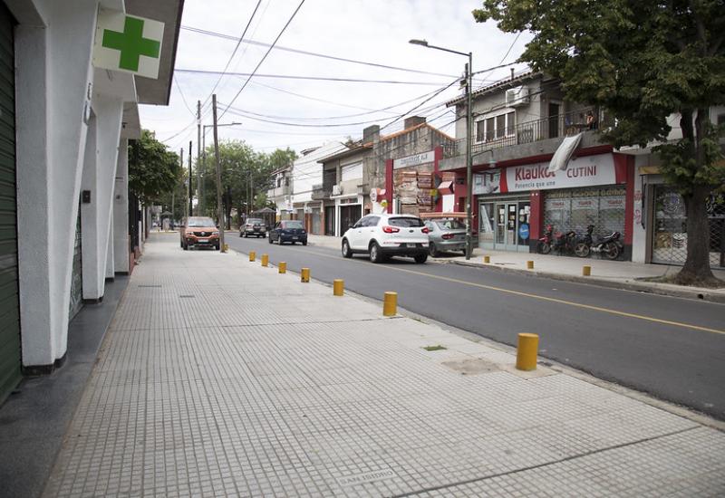 municipio de san isidro, obras publicas, infraestructura, vereda, centro comercial, beccar