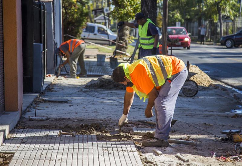 municipio de san isidro, vereda, veredas, jose ingenieros, obras publicas, obra, infraestructura