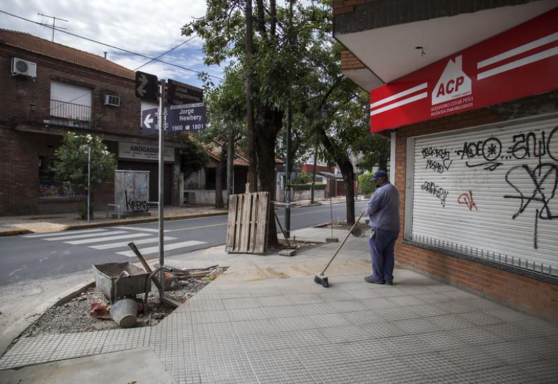 municipio de san isidro, obras publicas, infraestructura, vereda, centro comercial, beccar