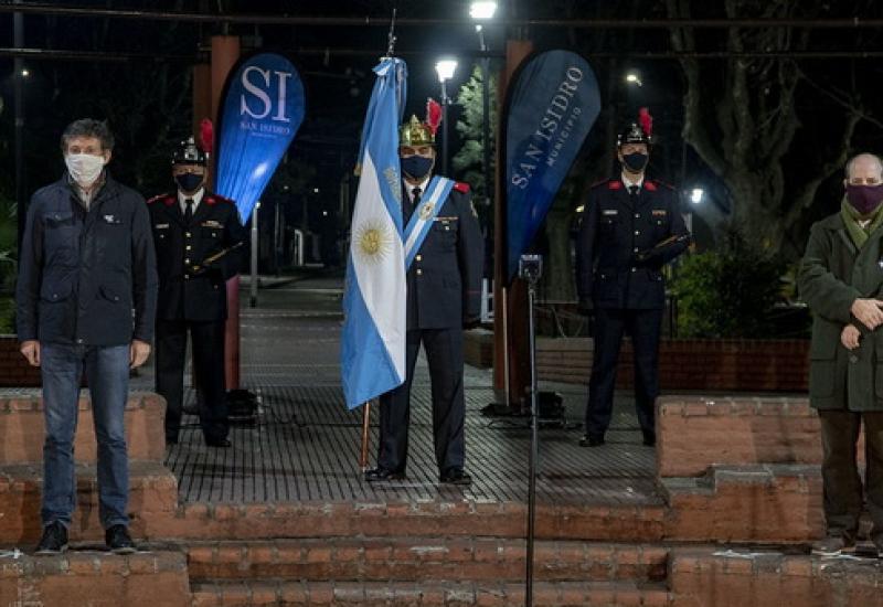 municipio de san isidro, independencia, 9 de julio, vigilia, himno nacional, gustavo posse, facebook, online, transimision