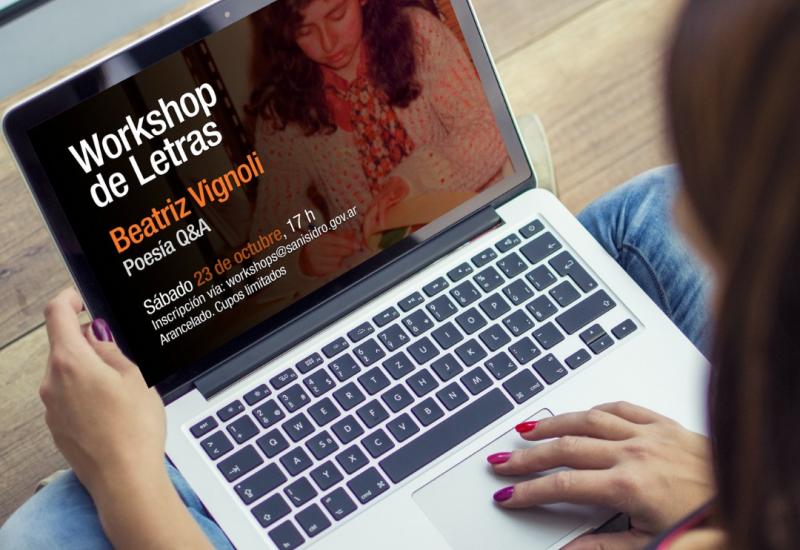 municipio de san isidro, workshop de letras, beatriz vignoli, taller, escritura, escribir, cultura