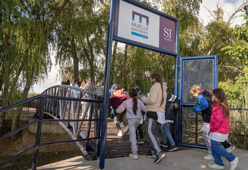 municipio de san isidro, isla, delta, alumnos, gustavo posse, lancha, rio, parana, islas