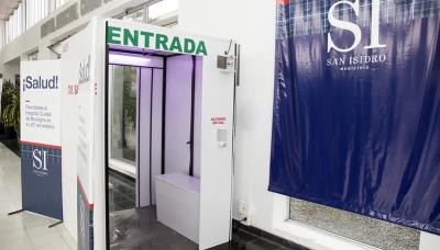 CABINA SANITIZANTE HOSPITAL BOULOGNE