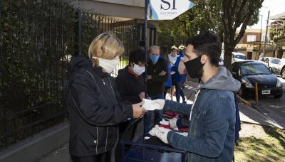 ENTREGA DE BARBIJOS CASEROS