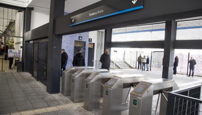 HABILITAN EL ANDÉN DE LA ESTACIÓN DE BOULOGNE