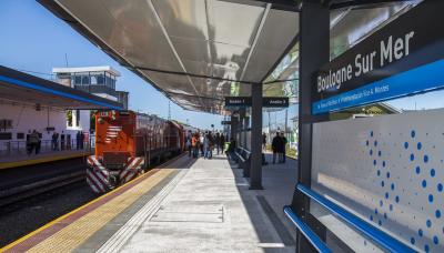 municipio de san isidro, estación boulogne, boulogne sur mer, tren, trenes argentinos, ministro de transporte, ministerio de transponer, Mario Meoni, Gustavo Posse