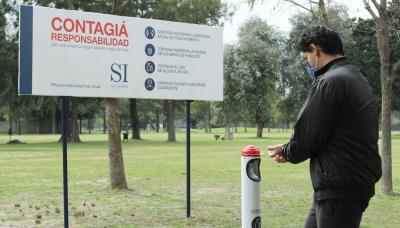 municipio de san isidro, espacio publico, apertura, parque publico de villa adelina, paseo de los inmigrantes aislamiento social, distanciamiento social, medidas preventivas, coronavirus, covid19, salud