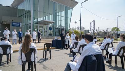 municipio de san isidro, salud, residentes, residente, recibido, diploma, hospital municipal materno infantil, educación, medico, medicina, medica