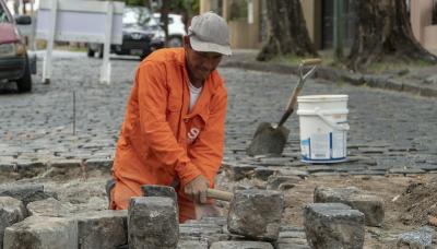 ADOQUINES SAN ISIDRO municipio de san isidro, adoquines, obras publicas, trabajos, mantenimiento, preserva