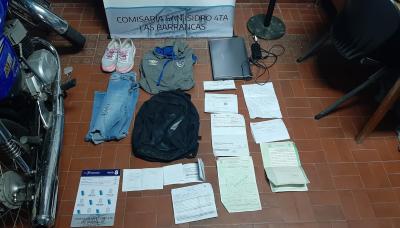 DETUVIERON A UN HOMBRE QUE ROBÓ