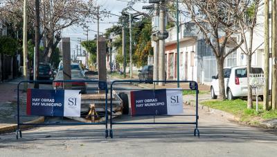 municipio de san isidro, pavimento, calle, bacheo, obras publicas, infraestructura, calles, heroe de malvinas, caseros, bajo de san isidro