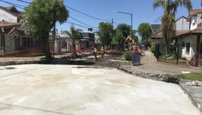 municipio de san isidro, obras, obra publica, bacheo, boulogne, villa adelina, calle, arreglo