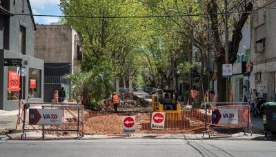 PAVIMENTO ALBARELLOS MARTINEZ SAN ISIDRO municipio de san isidro, pavimento, calle, bacheo, obras publicas, infraestructura, calles, heroe de malvinas, caseros, bajo de san isidro