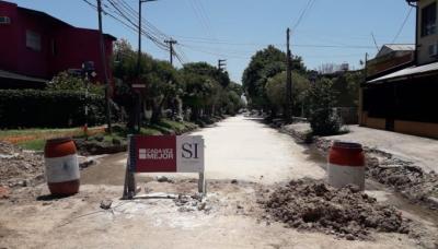 Bacheo en Bajo Boulogne, Municipio de San isidro