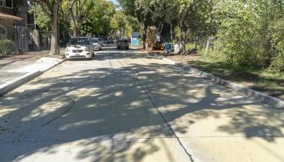 municipio de san isidro, bacheo, infraestructura, martinez, calle, pavimento, hormigon, obra publica, obra