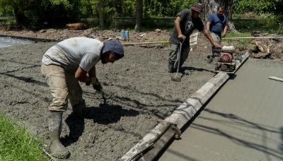 PAVIMENTOS NUEVOS EN EL BAJO DE SAN ISIDRO
