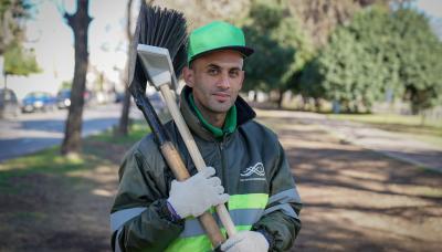 Campaña para los barrenderos