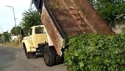 DESCARGAS CLANDESTINAS DE BASURA EN VÍA PÚBLICA