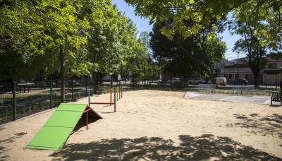 municipio de san isidro, canil, inauguracion, perros, perro, juegos, entrenarmiento, nuevo, plaza almirante brown