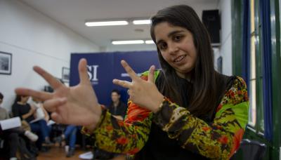 CAPACITACIÓN EN LENGUAJE DE SEÑAS, MUNICIPIO DE SAN ISIDRO