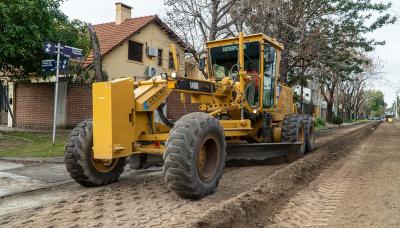 TAREAS DE REPAVIMENTACIÓN EN LA HORQUETA, san isidro, obras, infraestructura, beneficios, publicas, repavimentacion, cemento