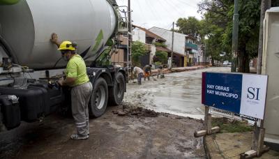 municipio de san isidro, infraestructura, pavimentos, martinez, castelli, obras publicas