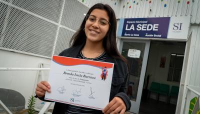 EGRESADOS DEL CURSO DE CAMAREROS EN “LA SEDE” DE LA CAVA