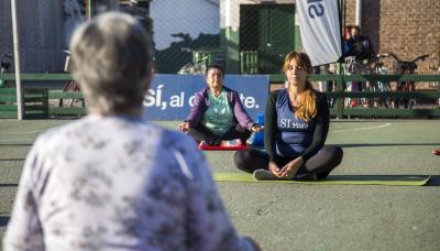 dia mundial de yoga en san isidro, yoga, san isidro, disciplina, campo de deportes, campo 4, fisico, psicologico, beneficios