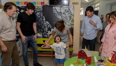 LOUSTEAU VISITÓ EL NIDO DE SAN ISIDRO, MUNICIPIO DE SAN ISIDRO
