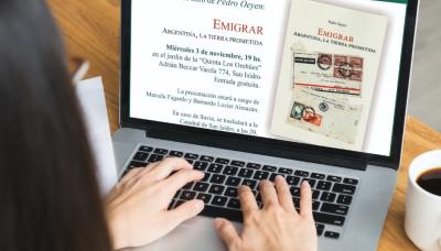 EMIGRAR PEDRO OEYEN SAN ISIDRO municipio de san isidro, libro, cultura, sacerdote, quinta los ombues, biblioteca, archivo