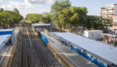 municipio de san isidro, obras publicas, infraestructura, estacion, tren, villa adelina, nueva