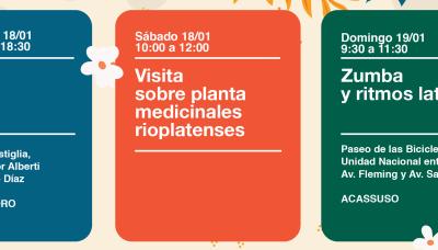 FAVORITOS FIN DE SEMANA 18 ENERO 2020 EN SAN ISIDRO