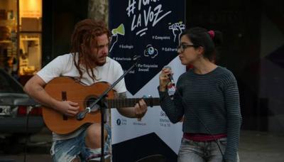 municipio de san isidro, toma la voz, festival, virtual, artistas, musica, guitarra, canto, integracion comunitaria, jovenes, juventud