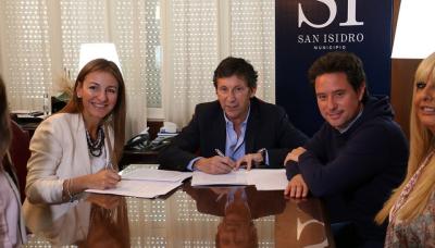 FIRMA DE CONVENIO, MUNICIPIO DE SAN ISIDRO