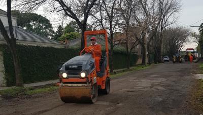 NUEVO PAVIMENTO EN LAS LOMAS DE SAN ISIDRO