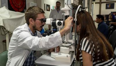 TRASPLANTE DE CÓRNEA, HOSPITAL CENTRAL DE SAN ISIDRO