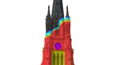 MAPPING CATEDRAL SAN ISIDRO