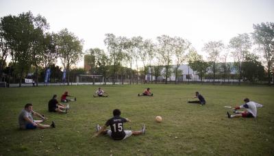 fútbol para adultos en campo 2 de boulogne