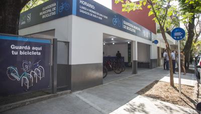 GUARDERÍA MUNICIPAL DE BICICLETAS SAN ISIDRO municipio de san isidro, guarderia de bicicletas, bicicleta, sustentable, sustentabilidad, movilidad urbana, bici, estacionamiento