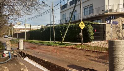 CONDUCTO PARA EVITAR ANEGAMIENTOS, SAN ISIDRO