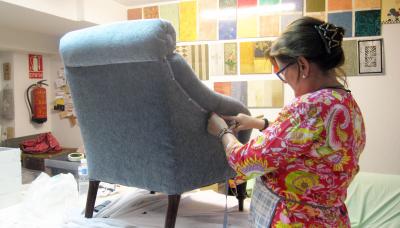 CURSO TAPICERIA CULTURA SAN ISIDRO municipio de san isidro, cultura, juventud, talleres, inscripcion, taller, capacitacion, actividades