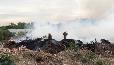 INCENDIO BAJO DE SAN ISIDRO
