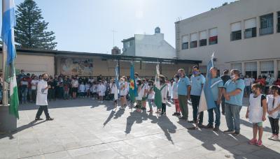 municipio de san isidro, educacion, regreso a clases, secundaria, primaria, escuela malvinas argentinas, covid, coronavirus
