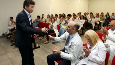 Jornada científica en el Hospital Central, Municipio de San isidro